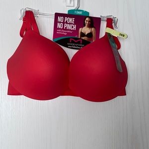 NEW Maidenform T-Shirt Bra no poke no pinch with dreamwire technology SZ 38B
